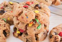 Peanut Butter M&M Cookie Delight