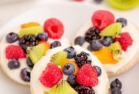 Irresistible Fruit Pizza Cookies