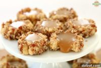Decadent Caramel Thumbprints