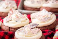 Festive Peppermint Crunch Cookies