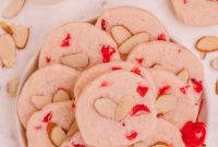 Sun-Kissed Coconut Almond Cherry Shortbread