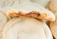 Rolo Lava Cookies