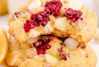 Sun-Kissed Lemon Raspberry Cookies
