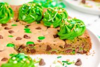 Lucky St. Patrick’s Day Cookie Cake