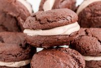 Crafted Cookies and Cream Sandwich Cookies