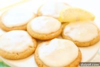 Zesty Lemon Glaze Cookies