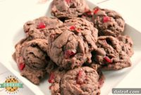 Chocolate Cherry Dream Cookies