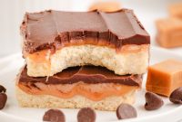 Decadent Twix Cookie Bars