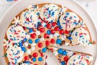 Stars and Stripes Cookie Cake
