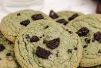 Dreamy Mint Oreo Pudding Cookies