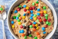 Guilt-Free Monster Cookie Dough