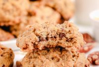 Toffee Pecan Oat Delights