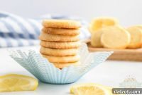 Sunshine Lemon Slice Cookies