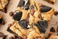 Decadent Oreo Cookie Bars