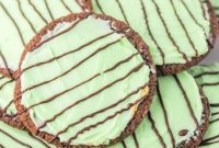 Frosted Mint Chocolate Delights