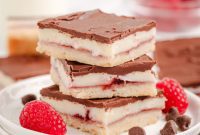Ruby Raspberry Chocolate Squares