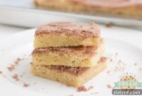Golden Snickerdoodle Bars
