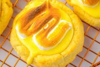 Sweet Tart Lemon Meringue Cookies