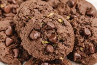 Fudgy Chocolate Zucchini Cookies