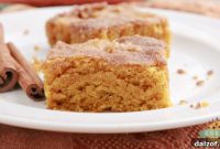 Pumpkin Spice Snickerdoodle Bars