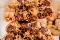 Hearty Oatmeal Walnut Chocolate Chip Delights