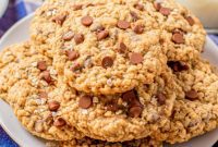 Irresistible Banana Chocolate Chip Oatmeal Cookies