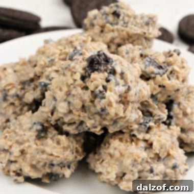 Oreo No Bake Cookies