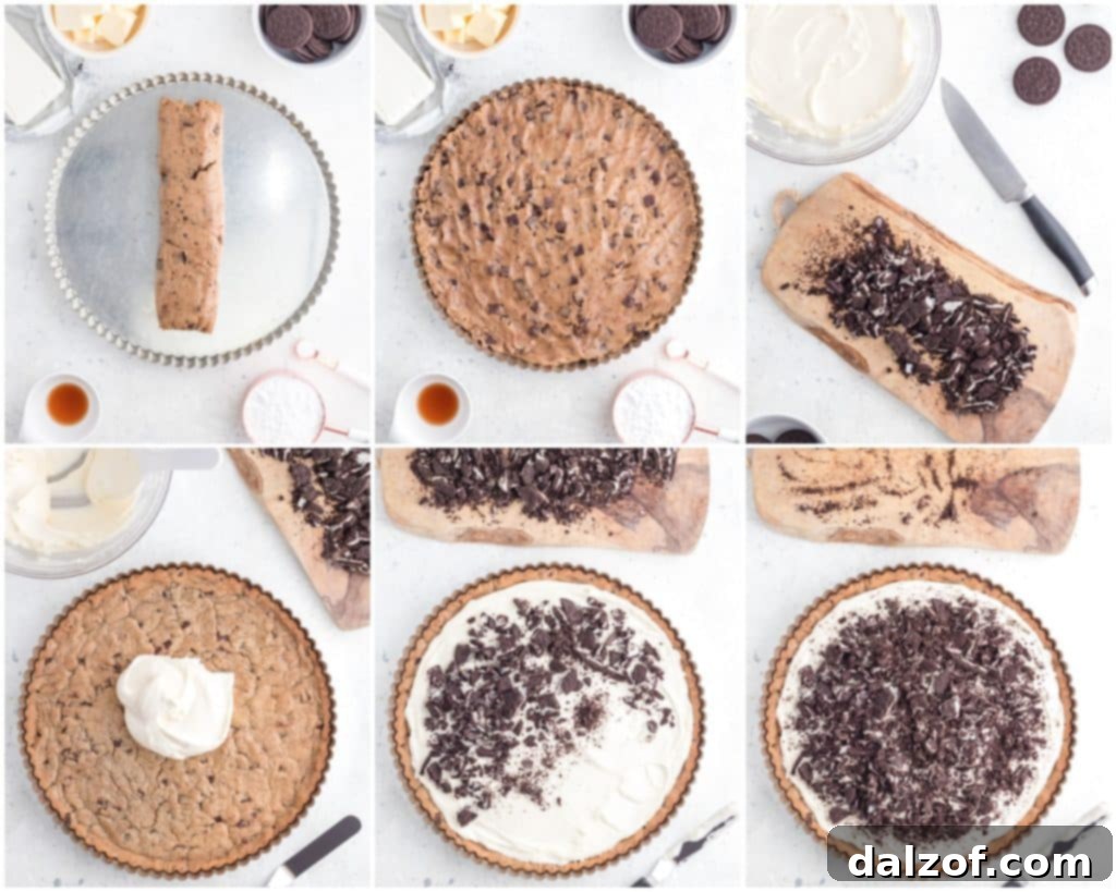 how to make an oreo pizza