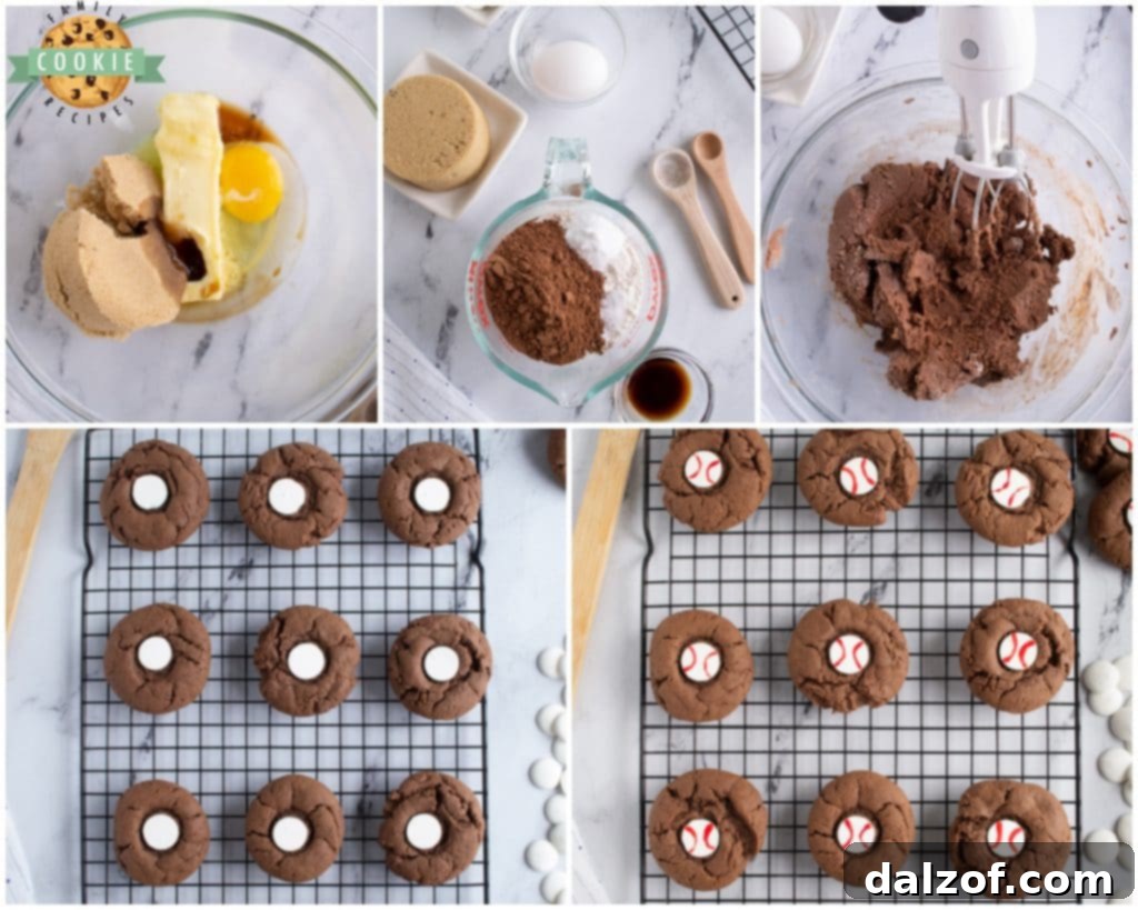 how to make baseball cookies