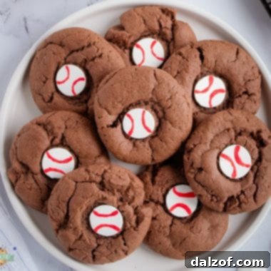 baseball cookies