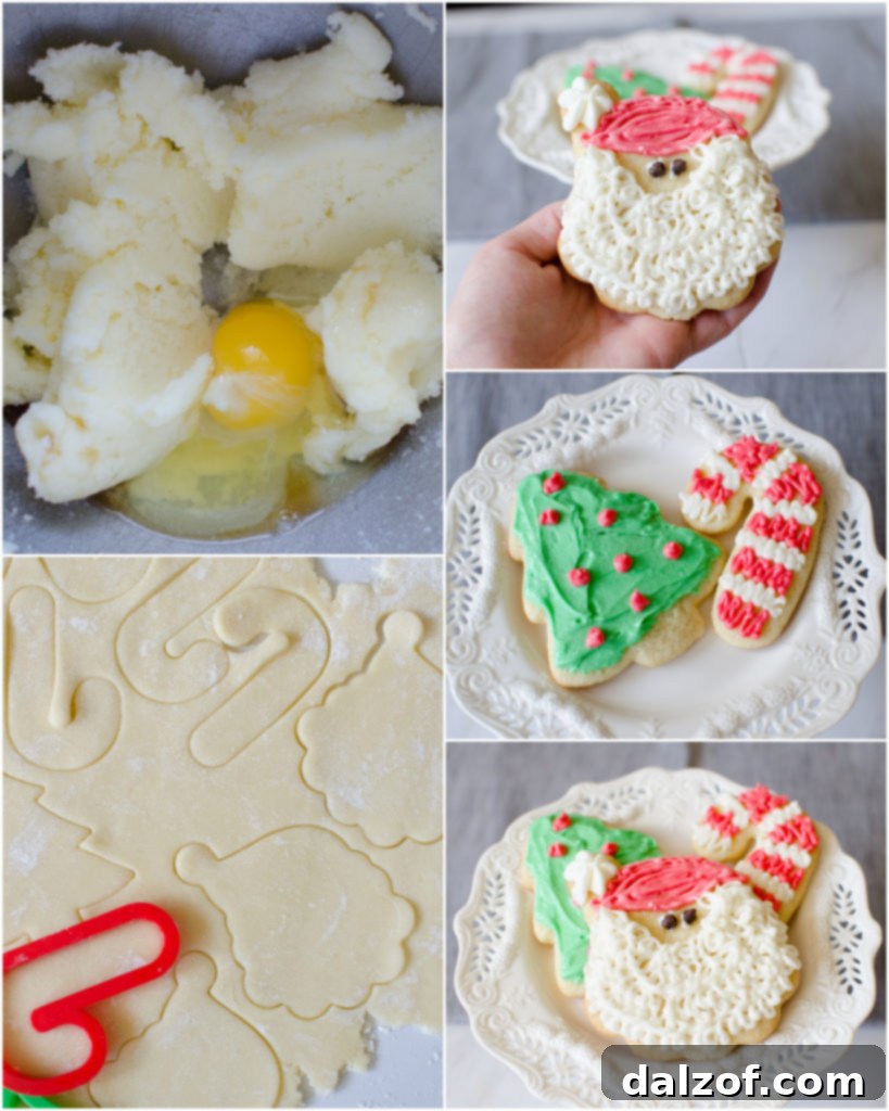 Celebrate the season with these delightful Christmas Sugar Cookies, featuring a soft, chewy texture and a decadent buttercream frosting – a perfect holiday tradition.