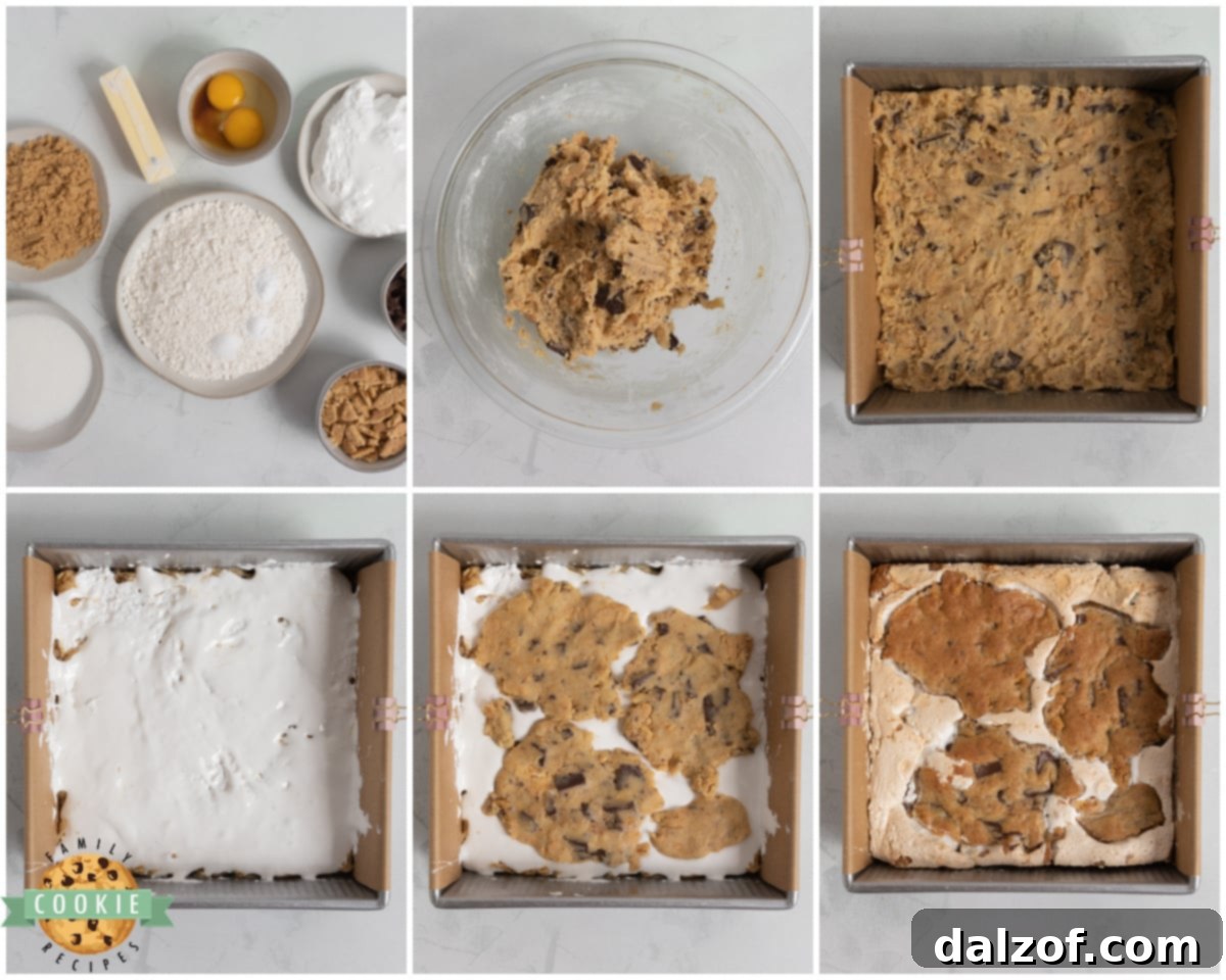 how to make smores bars