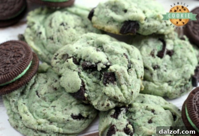 Mint Oreo Pudding Cookies are absolutely amazing! Several years ago, I began making these Cookies and Cream Cookies that have Oreo Pudding in the recipe and they have been one of my favorite cookies ever since.