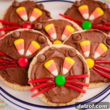cute Halloween Cat cookies