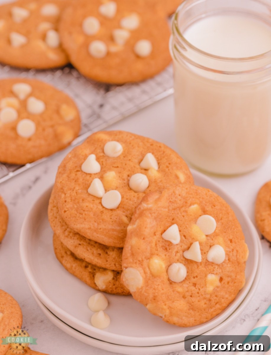 butterscotch pudding cookies with milk, ready to be enjoyed