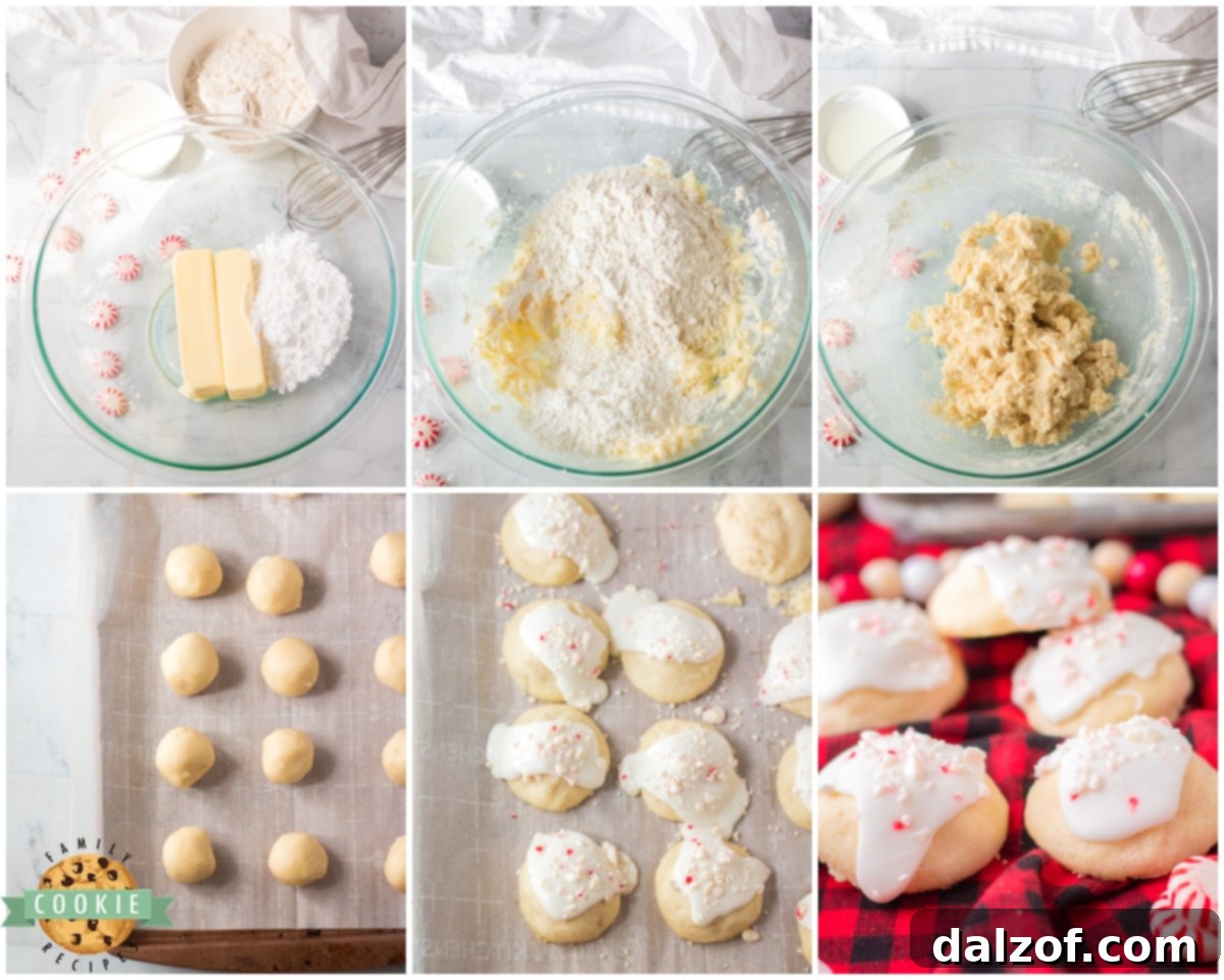 how to make peppermint meltaways