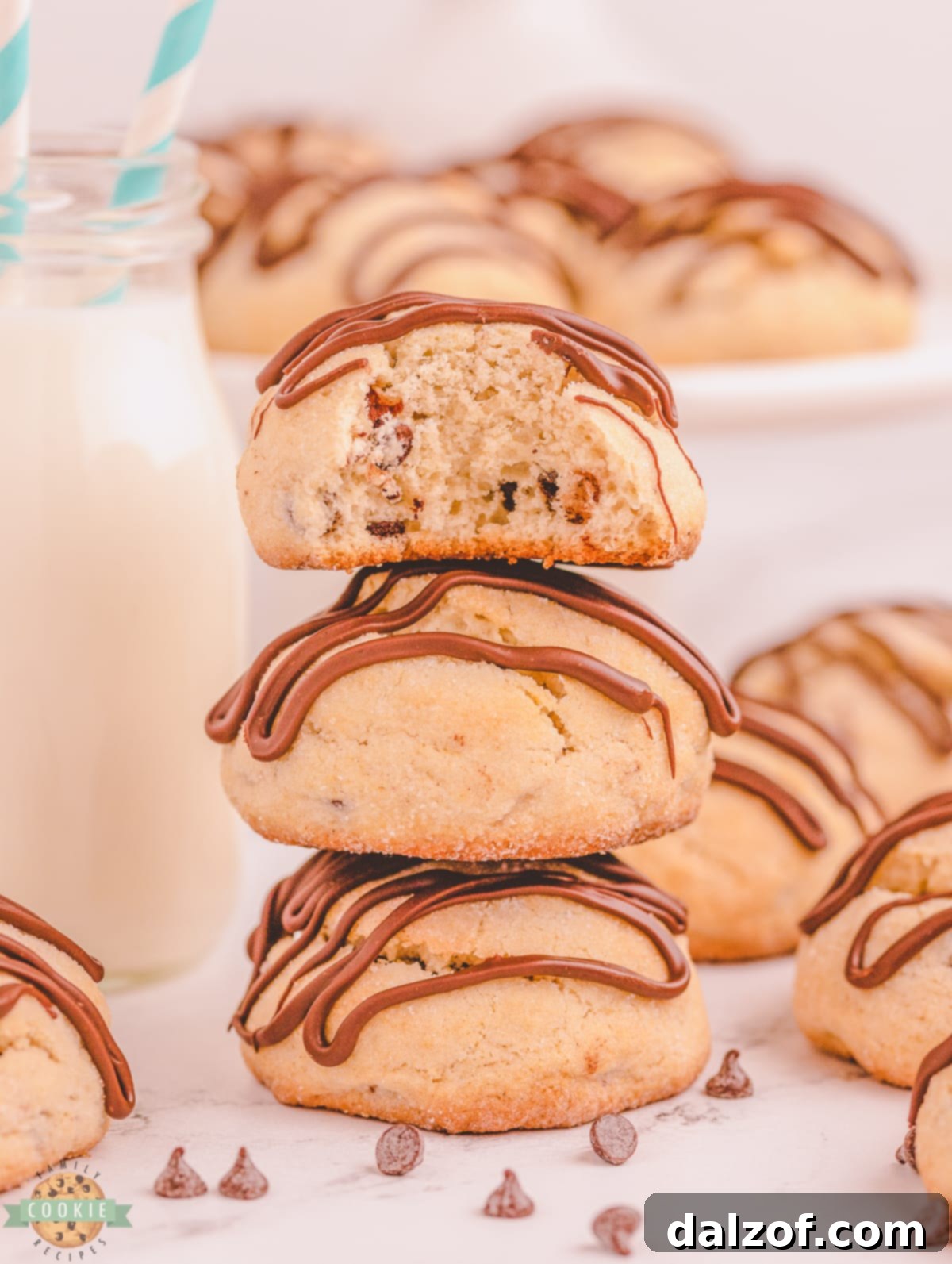 chocolate chip scone cookies