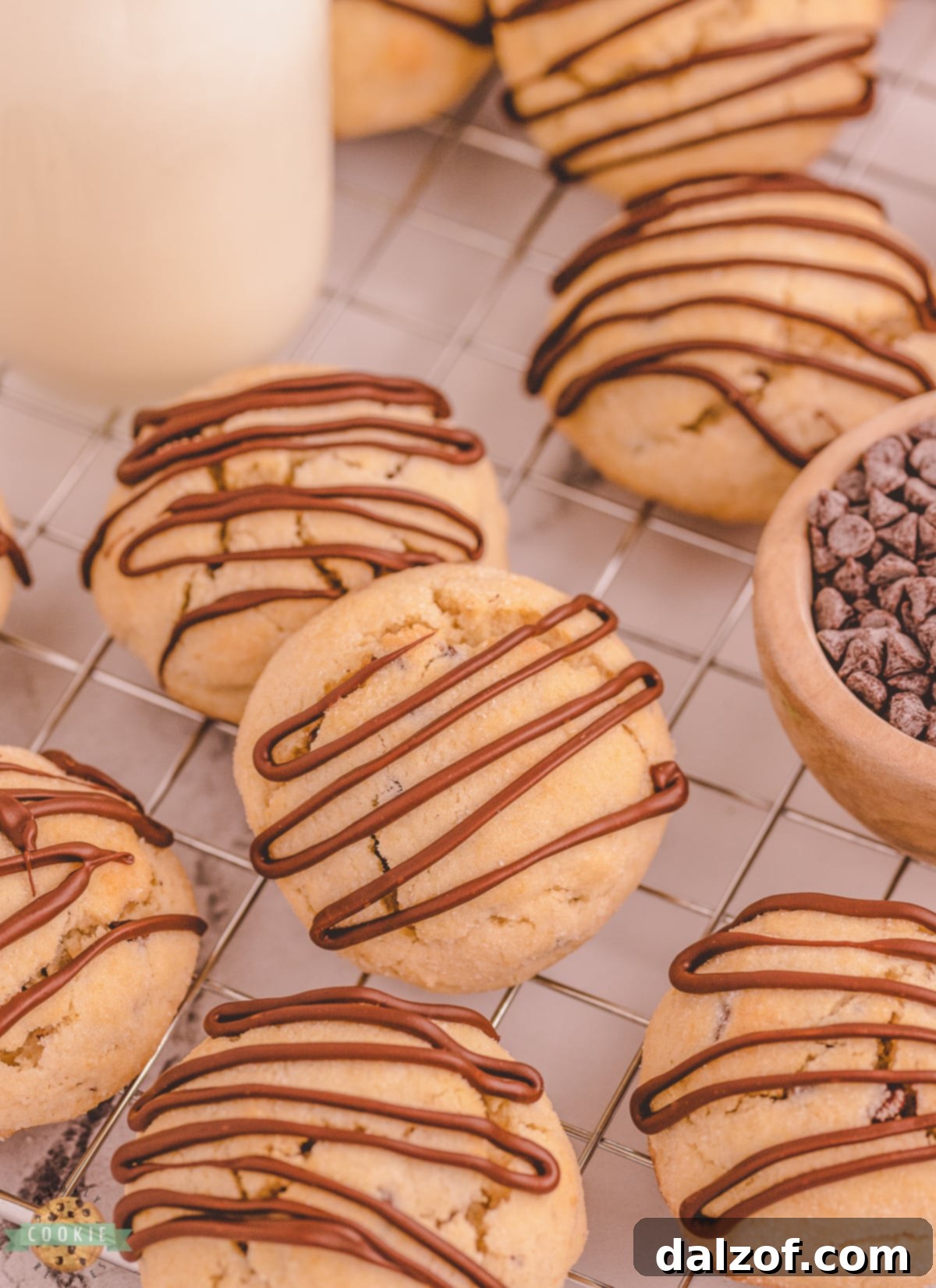 scookies on a cooling rack