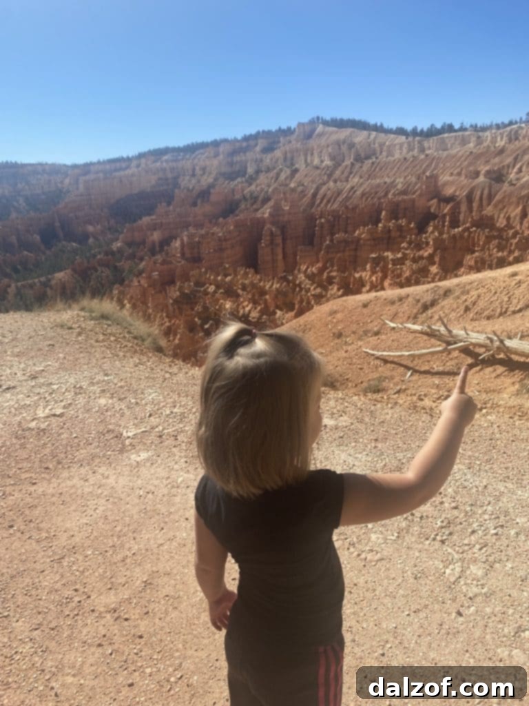 Family enjoying Bryce Canyon National Park