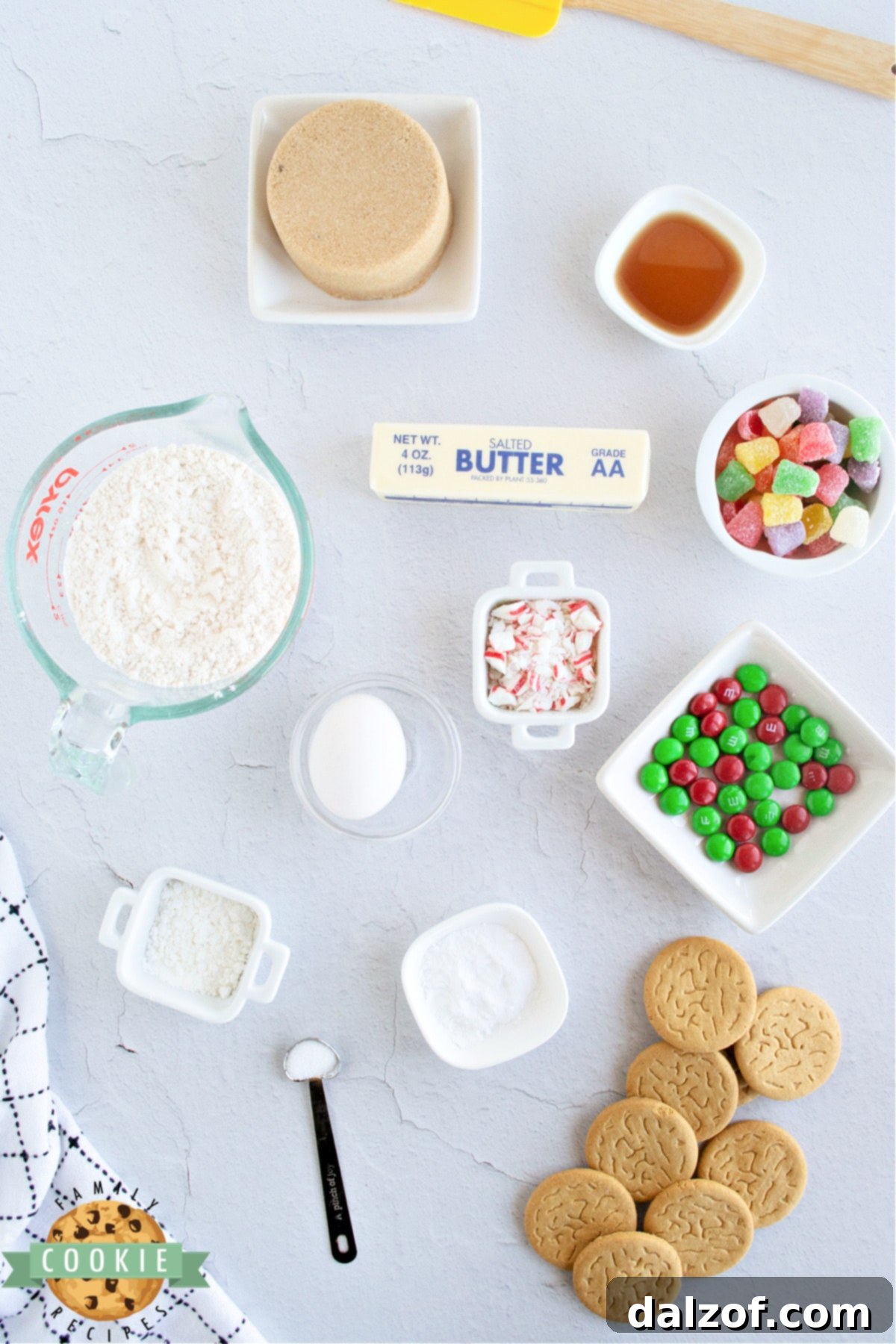 Ingredients in Gingerbread House Cookies