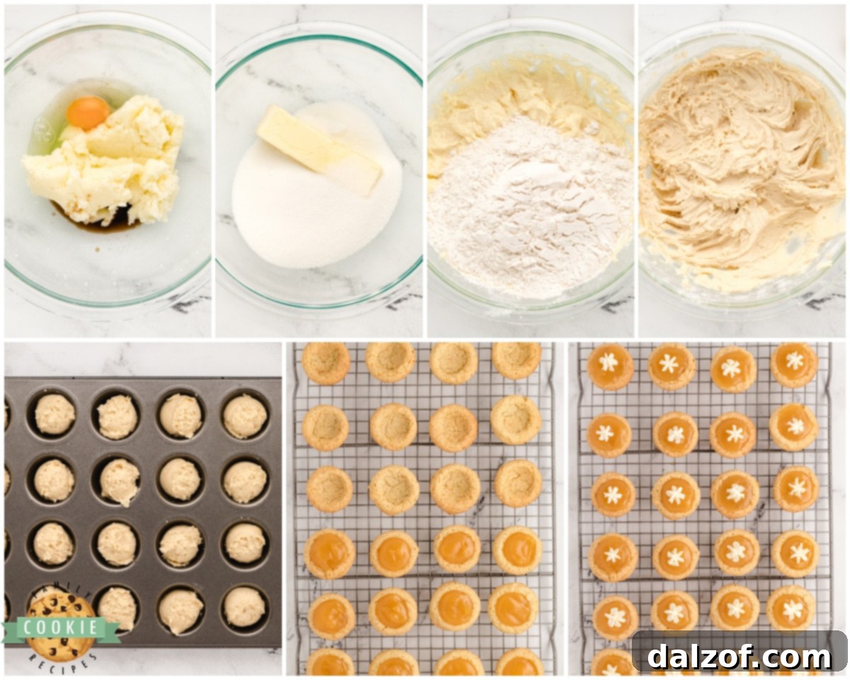 Step-by-step guide on how to make lemon curd cookie cups