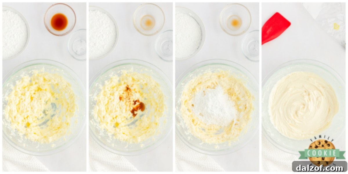 How to make cream cheese filling