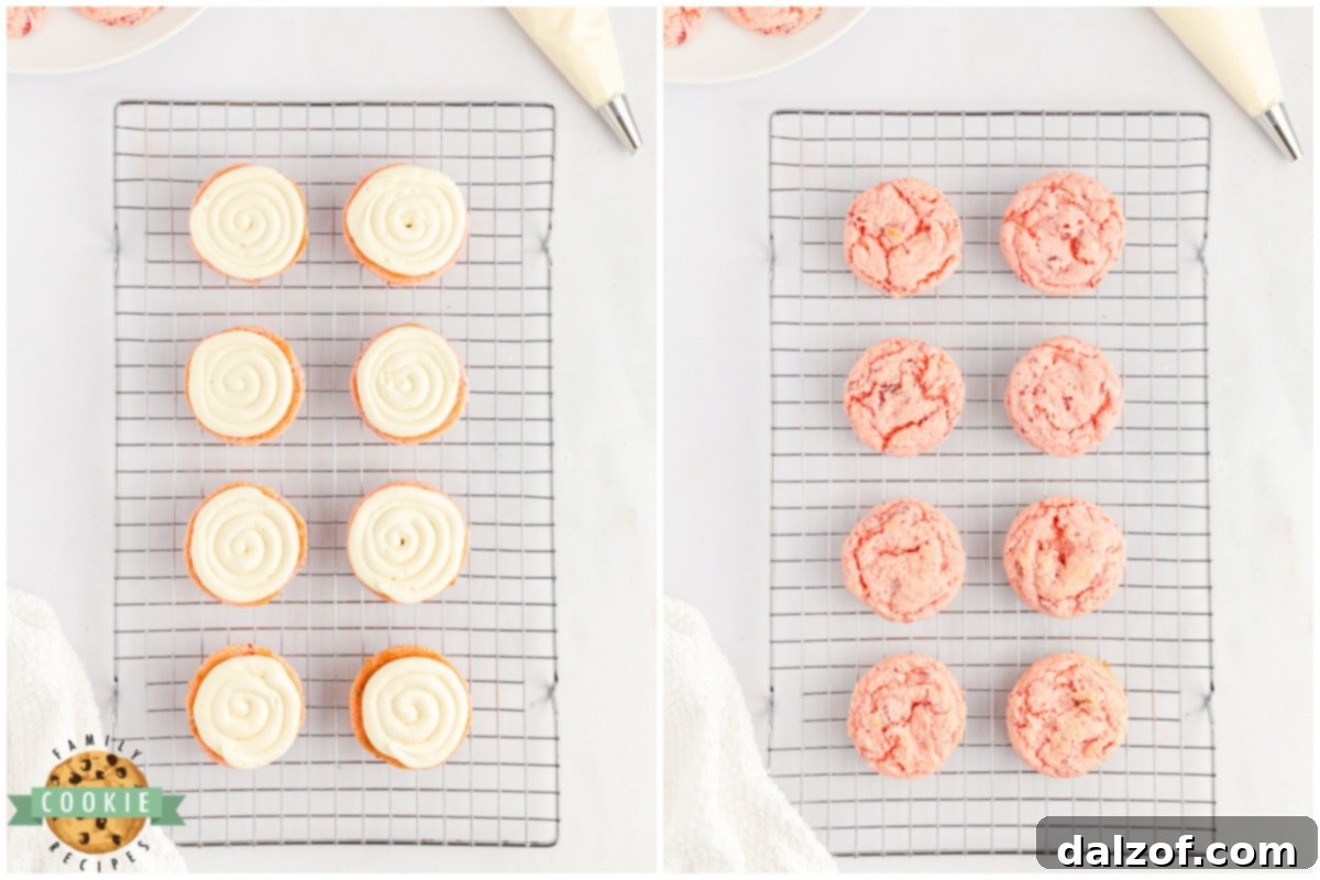 How to assemble sandwich cookies