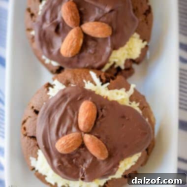jumbo Almond Joy Cookies