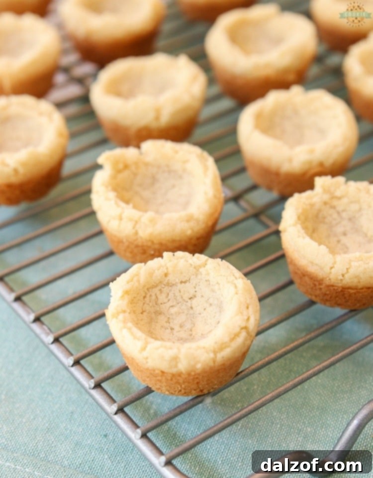 How to make cookie cups, how to make cookie scoops