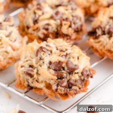 Delicious dairy-free Almond Joy Cookies