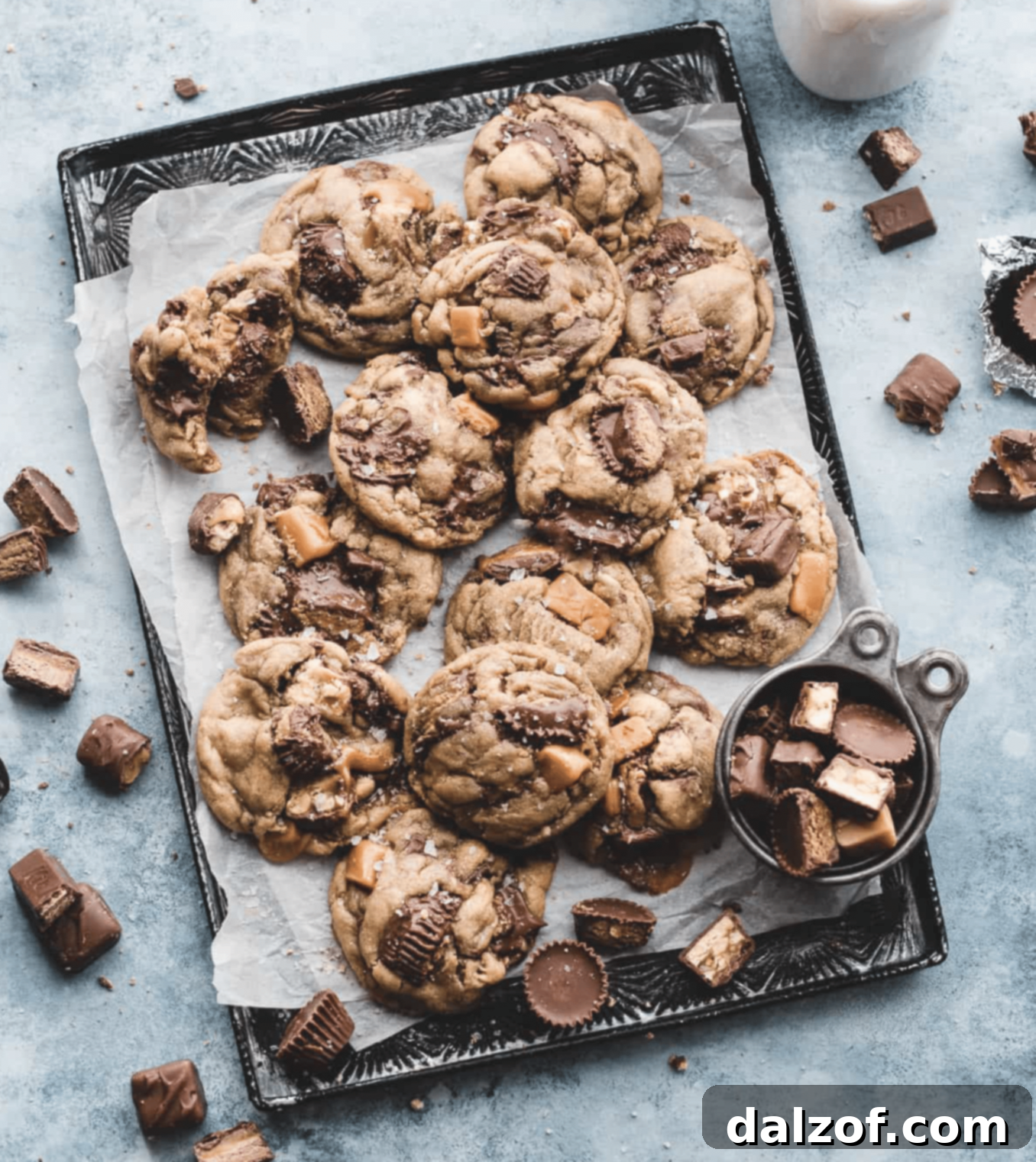 Leftover Candy Cookies