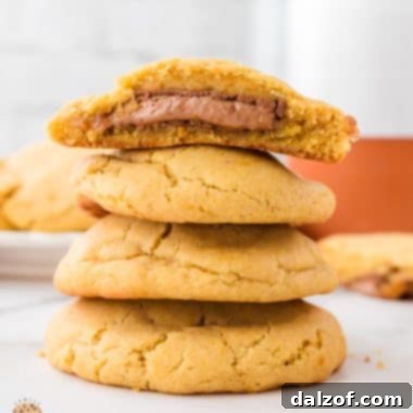 stack of Milky Way cookies