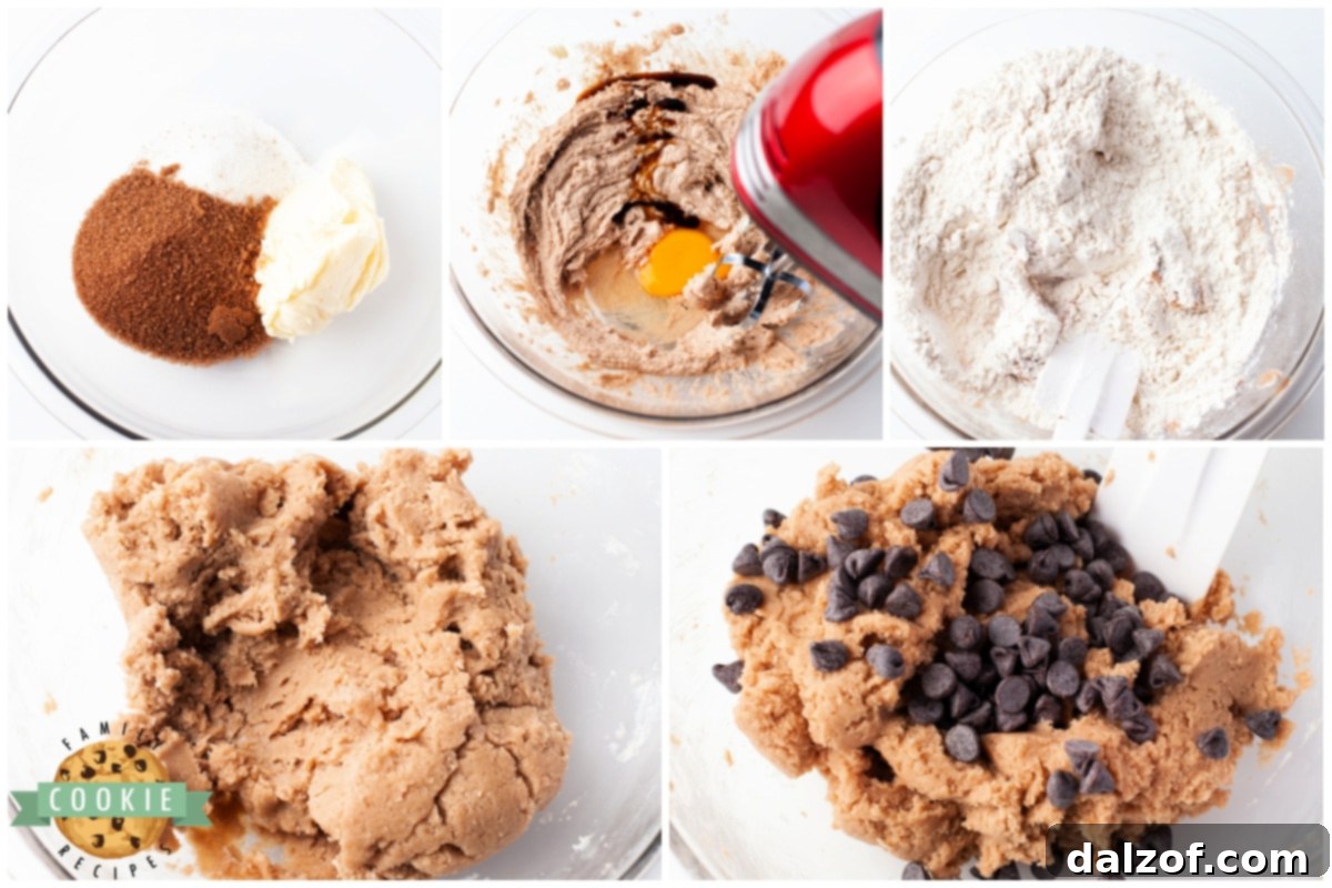 How to make Chocolate Chip Cookie Dough
