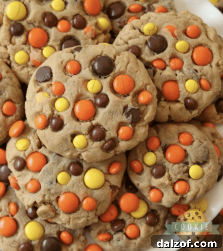 Irresistible Peanut Butter Cookies 2 Best ever Reese's Peanut Butter Cookies loaded with chocolate chips, peanut butter chips, and Reese's Pieces for the ultimate chocolate peanut butter flavor.